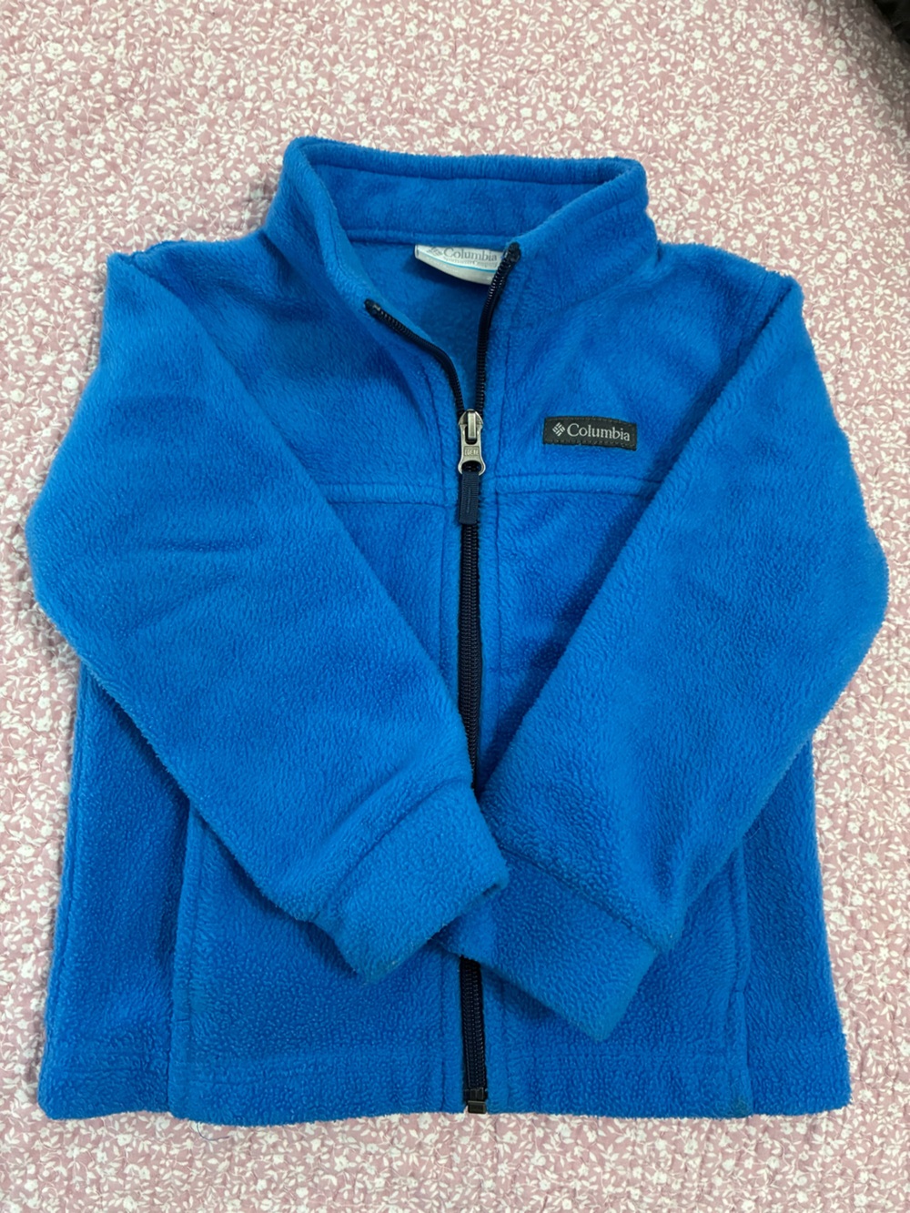 Columbia Kids Royal Blue Full-Zip Fleece Jacket